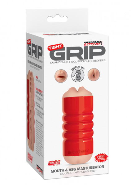 Tight Grip Mouth and Ass Masturbator - Fleshlight Masturbator