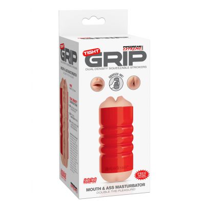 Tight Grip Mouth and Ass Masturbator Fleshlight Masturbator