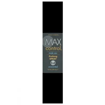 Max 4 Men Max Control Male Sex Prolong Spray Unscented 1 Ounce