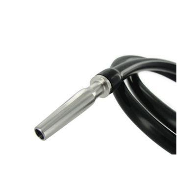 Inserpent Penis Plug With Hose Black