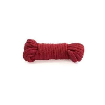 Bondage Rope Cotton Japanese Style Red