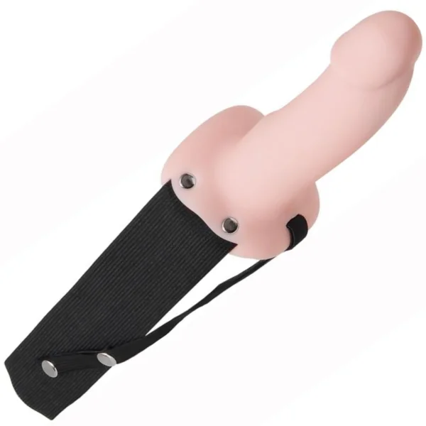 Adam's Flexskin 6 Inch Silicone Hollow Strap-On