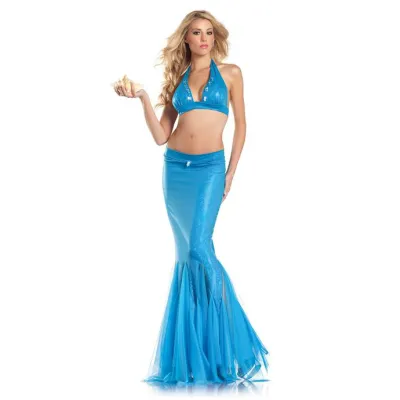 2 Piece Mermaid Blue M l