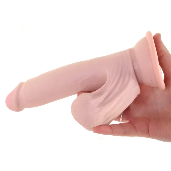 King Cock Plus - 7 Inch 3D Cock with Swinging Balls