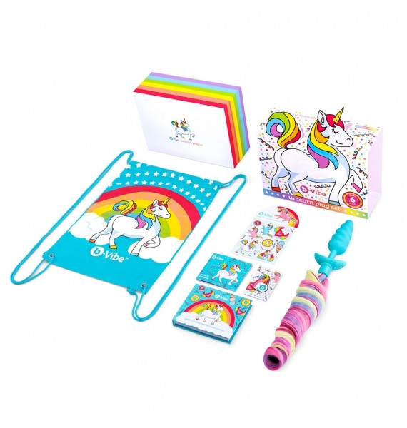 Rainbow Vibrating Tail Plug