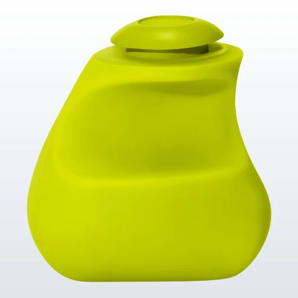 Fin Silicone Rechargeable Finger Vibrator by Dame - Citrus