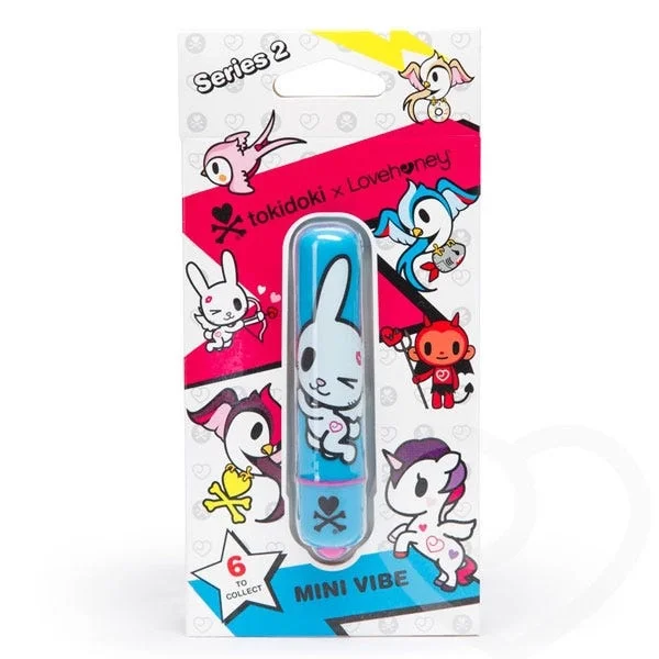 Tokidoki Blue Lovehoney Bunny Single Speed Mini Bullet