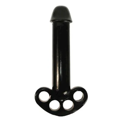 4x Oppressor Anal Plug Black 8 8 Inch