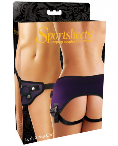 Sportsheets Sportsheets Lush Strap On Harness - Purple