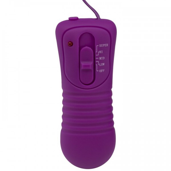 Pleasure Me Purple Jelly Suction Dildo - 6 Inch