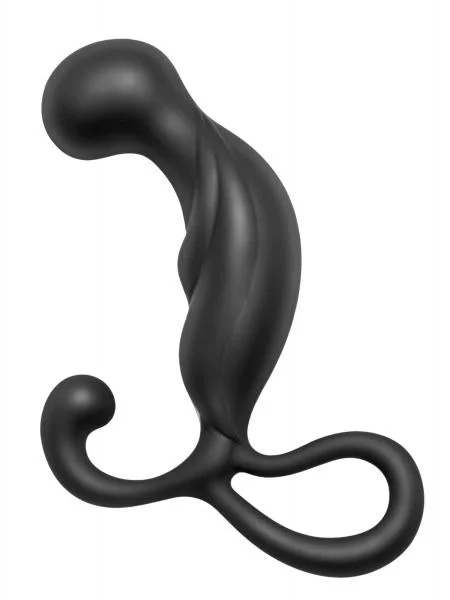 Prostatic Play Pathfinder Prostate Plug Angled Head Black