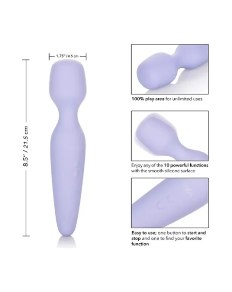 Miracle Rechargeable Massager Wand - Pink - 8.5 Inch