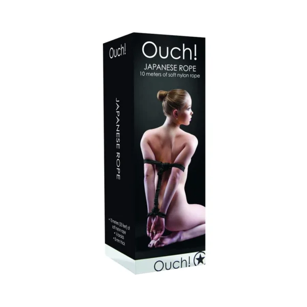 Ouch! Japanese Rope - 10m - Black