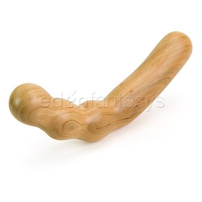 Handcrafted wooden dildo 317