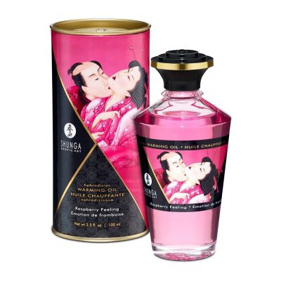 Shunga Intimate Kisses Raspberry Massage Oil