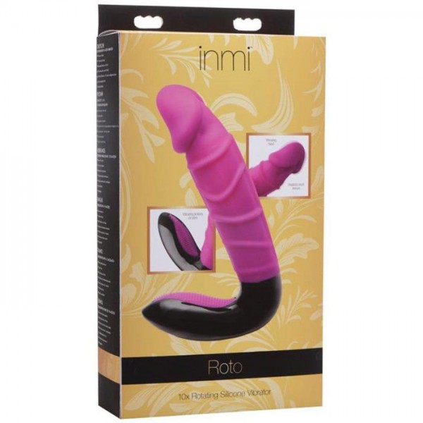Realistic Head Rotating Silicone Vibrator