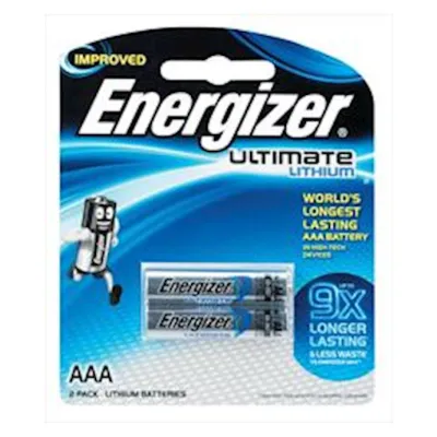 Energizer Ultimate Lithium Aaa 2pk