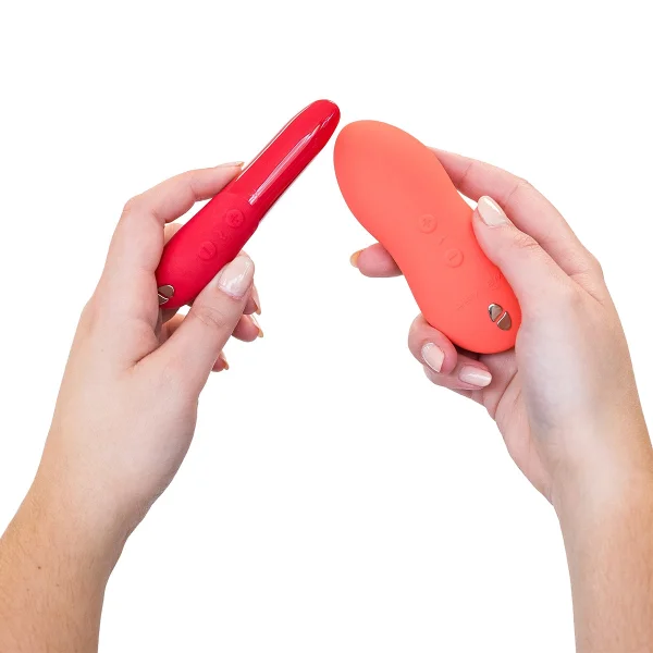 Forever Favorites Set By We-Vibe With Touch X & Tango X Powerful Vibrators - Blue & Green
