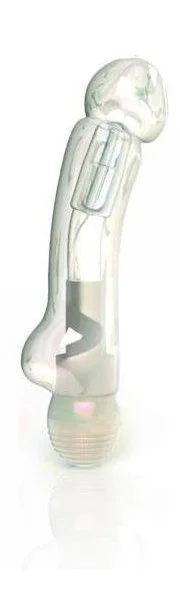 Splash Coconut Cream Clear Vibrator