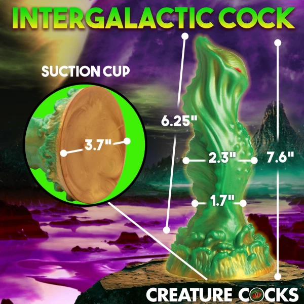 Creature Cocks - Nebula Alien Silicone Dildo