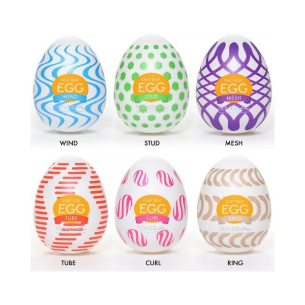 Tenga Egg Variety Pack Wonder 6 Pcs