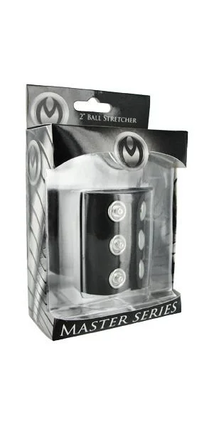 Vault Neoprene Ball Stretcher 2 inches Black