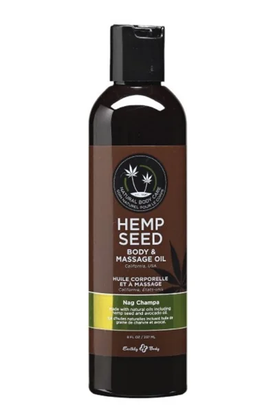 Hemp Seed Massage Oil 8oz/236ml