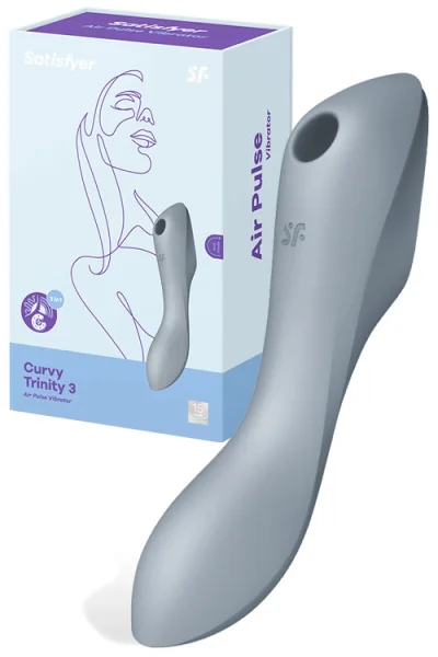 Satisfyer Curvy Trinity 3 Multifunction 3-in-1 Vibrator