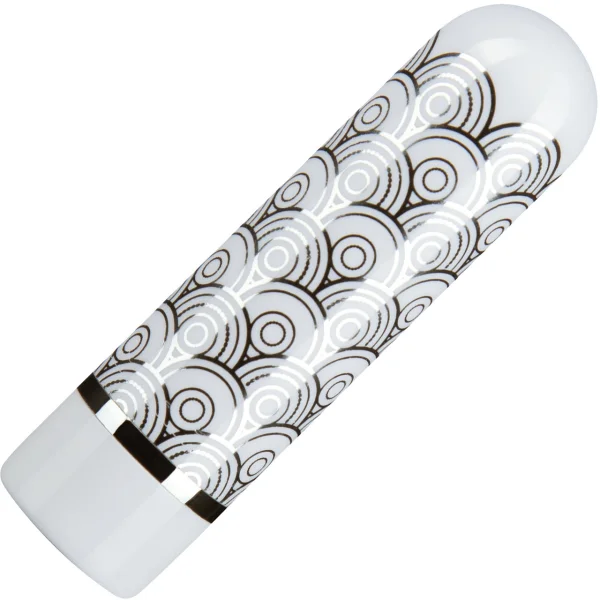 Blush Novelties The Collection Glitzy Halo Bullet Vibrator, Silver