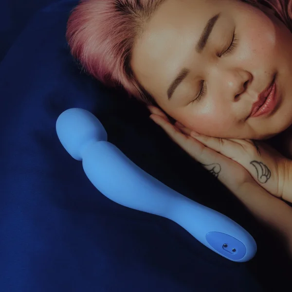 Dame Com Wand Massager - Periwinkle