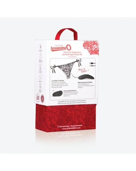 My Secret Remote Control Vibrating Panty Set