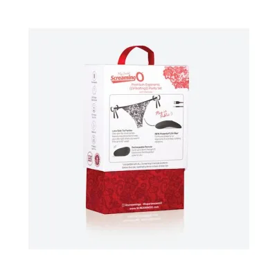 My Secret Remote Control Vibrating Panty Set