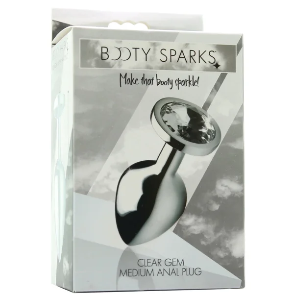 Booty Sparks Clear Gem Anal Plug