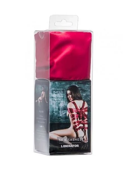 Silk Sashes 14 Feet Long - Red