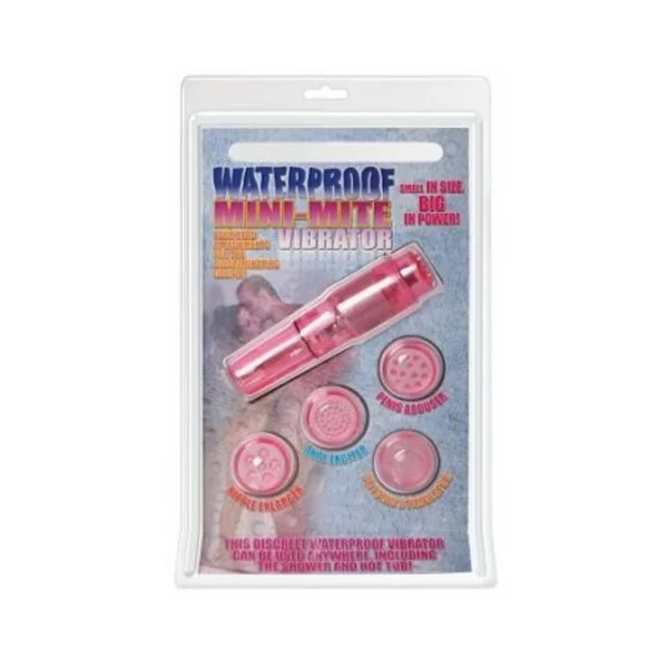 Mini Mite Vibrator Waterproof Pink