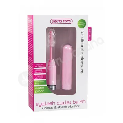 Shots Toys Pink Eyelash Curler Brush