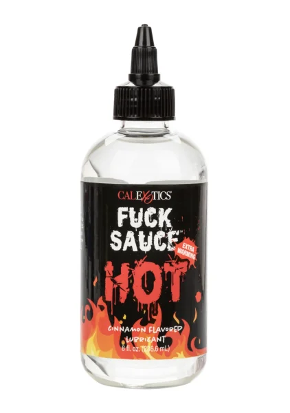 F**k Sauce Hot Warming Cinnamon Lube in 8oz
