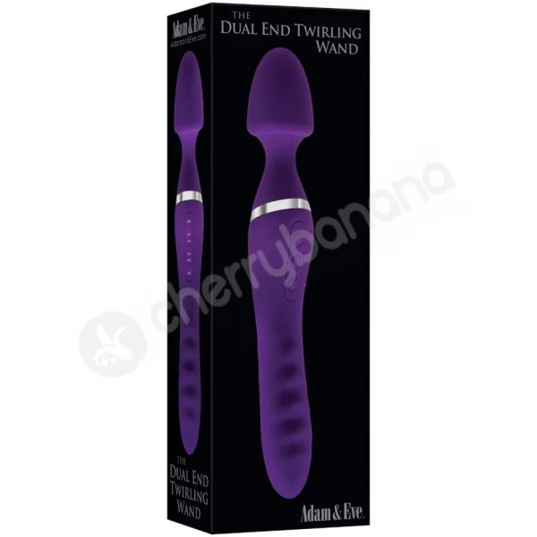 Adam & Eve The Dual End Twirling Massager 2 in 1 Wand