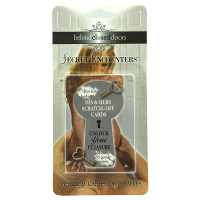 Sexual Encounters Scratch Off Cards