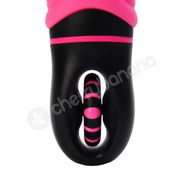 Silicone Roulette Lucky 7 Pink Vibrator