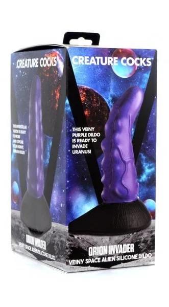 Creature Cocks Orion Invader Veiny Space Alien Silicone Dildo