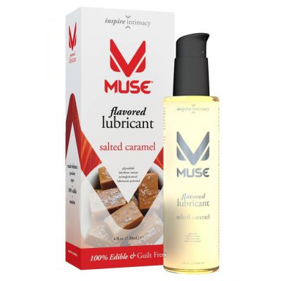 Muse Flavored Salted Caramel 4 Oz 120 ml Flavoured Lubricant