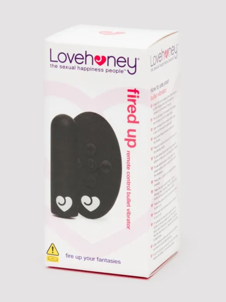 Lovehoney Fired Up Remote Control Bullet Vibrator