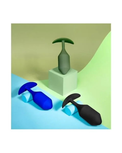 B-vibe Snug Plug 4 - Black - 5.2 Inch