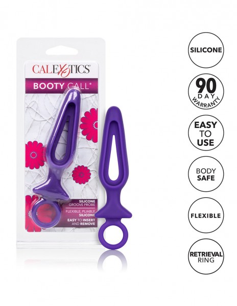 CalExotics Booty Call Silicone Groove Anal Probe — image 19 of 21