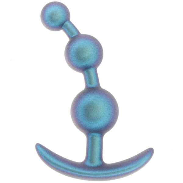 Anal Adventures Matrix Gamma Silicone Butt Plug By Blush - Neptune Teal