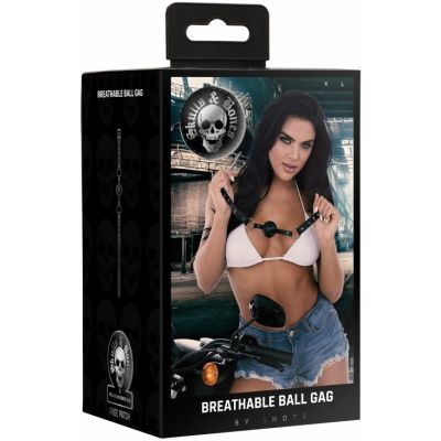 Skull Bones Breathable Ball Gag