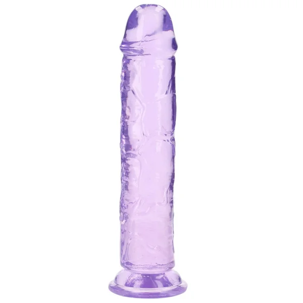 RealRock Crystal Clear Jelly 10 Inch Dildo