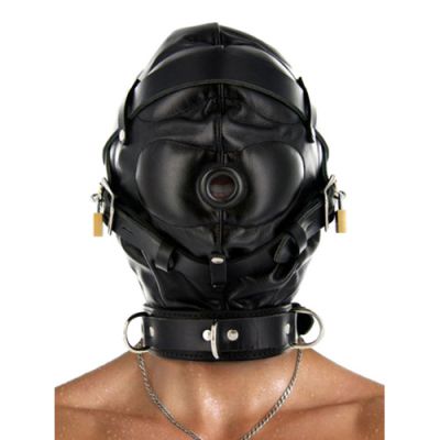 Strict Leather Sensory Deprivation Hood S M