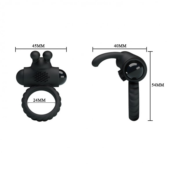 Eudora Vibrating Cock Ring